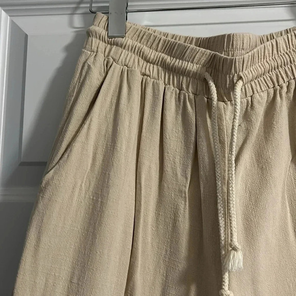 Forever 21 linen drawstring pants - Picture 2 of 7